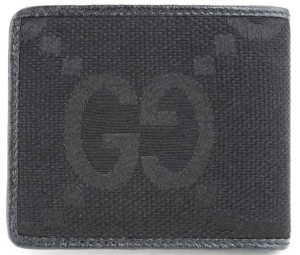 Ví Gucci Jumbo GG Canvas Wallet 'Black' 699308-FABGN-1000