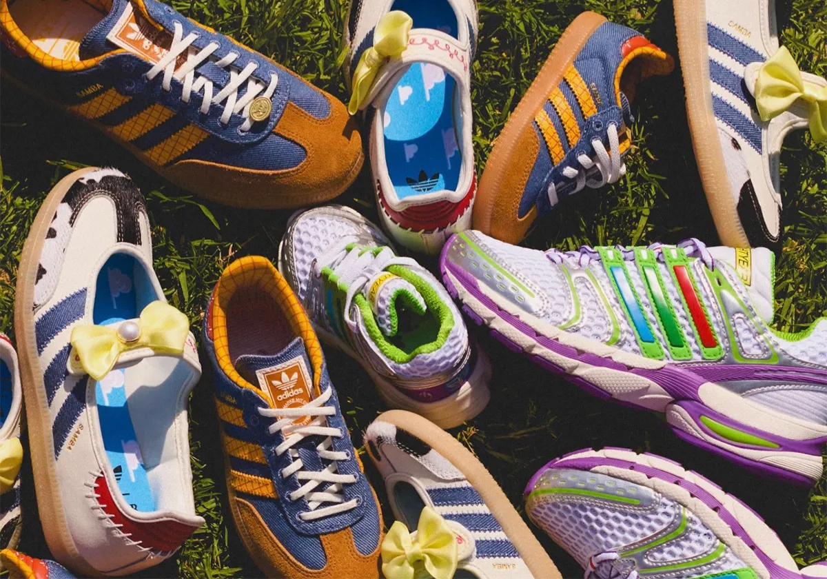 Bo suu tap sneaker Adidas x Toy Story 5 lay cam hung tu Woody, Buzz Lightyear, Jessie