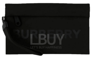 Túi Burberry Logo Clutch 'Black' 80731391