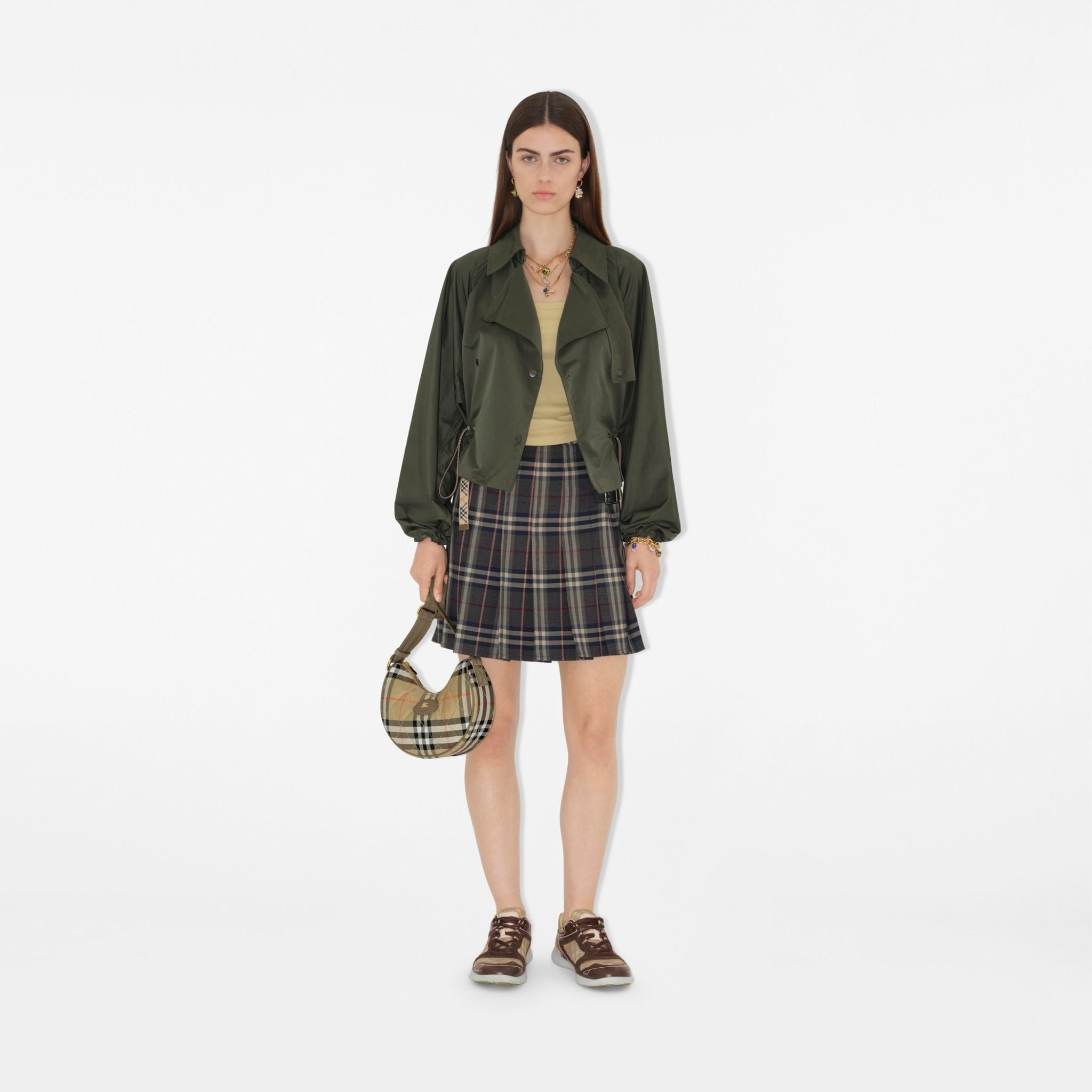Alternative view of Túi Burberry Horseshoe Crossbody Bag 'Sand' 81113081