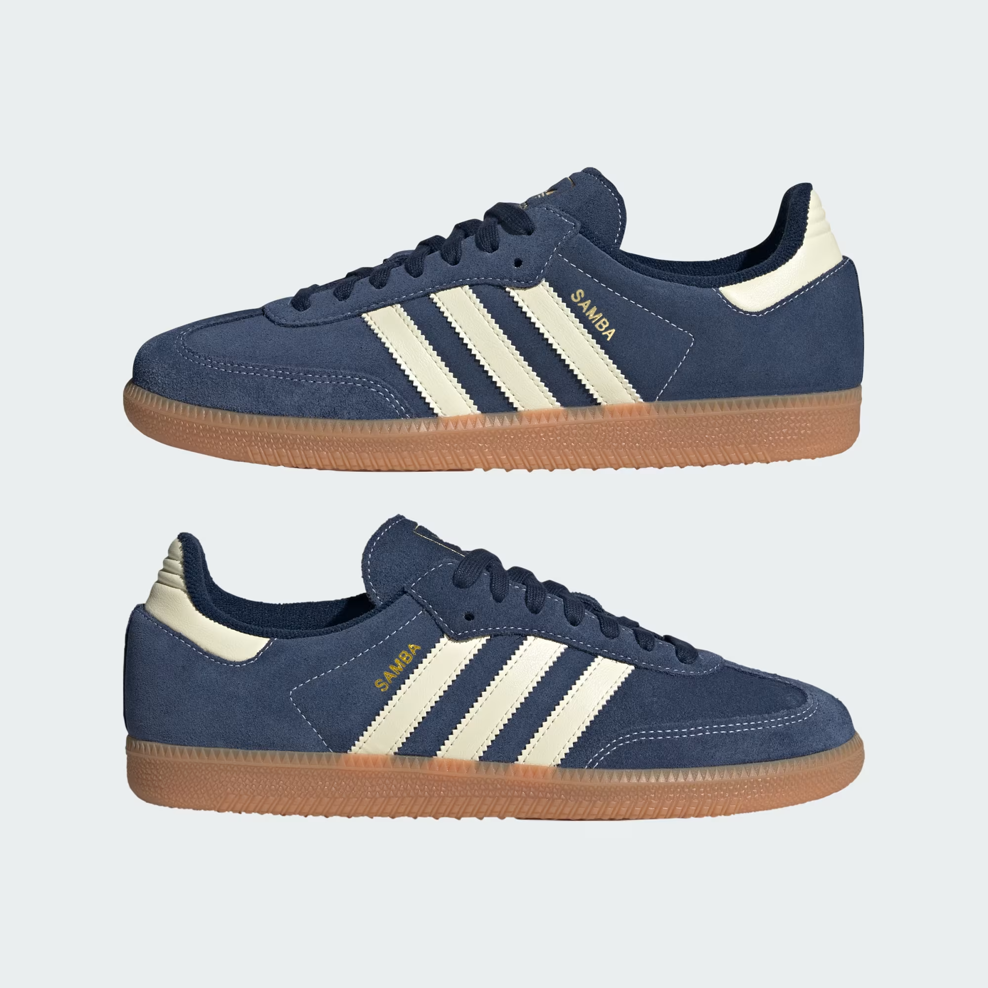 Alternative view of Giày Adidas Samba OG 'Night Indigo' KK2273