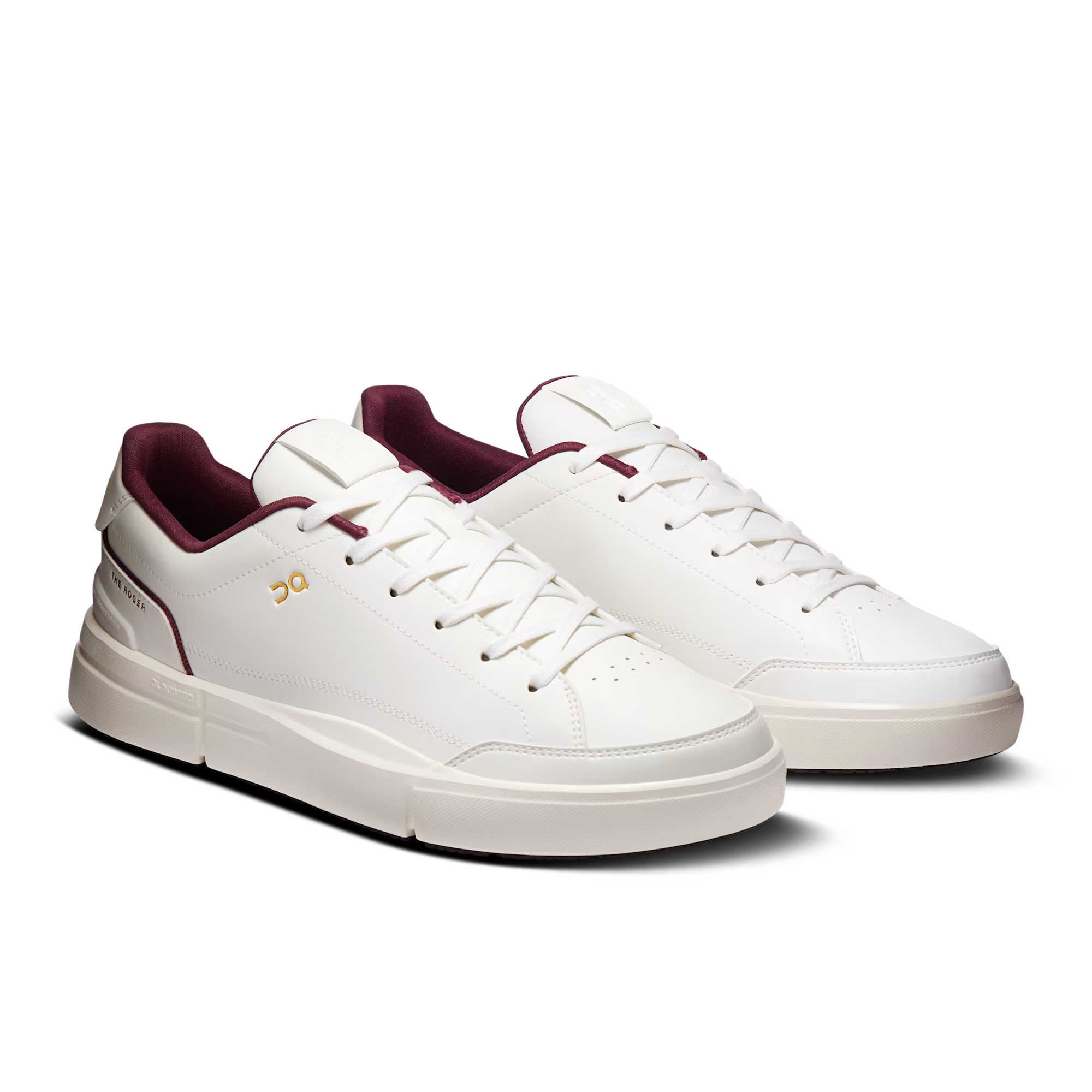 Alternative view of Giày On The Roger Centre Court 'Ivory Maroon' 3MG10484758
