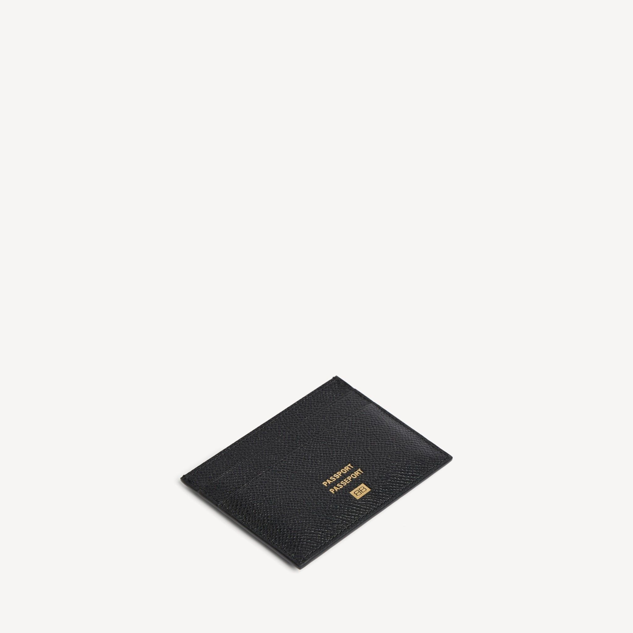 Alternative view of Ví Balenciaga Passport Card Holder 'Black' 8463282AB4Y1000