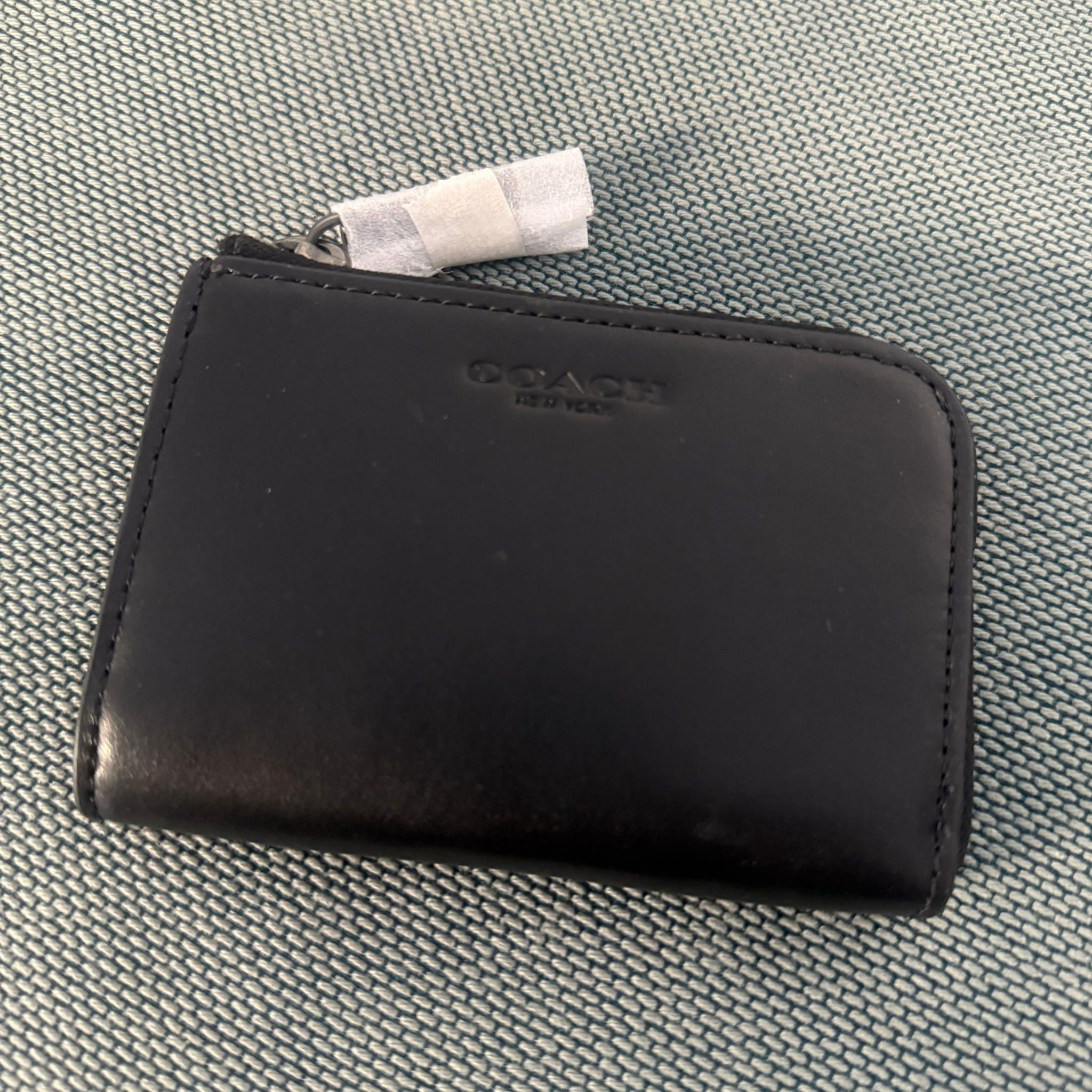 Alternative view of Ví Coach Zip Card Case 'Black' CD795G-BLK