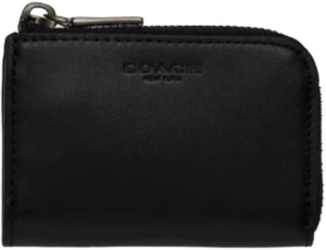 Ví Coach Zip Card Case 'Black' CD795G-BLK