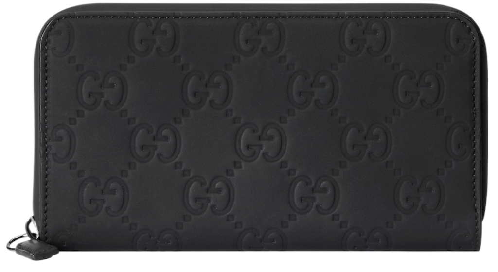 Ví Gucci Leather Long Wallet 'Black' 771421-AAC0L-1000