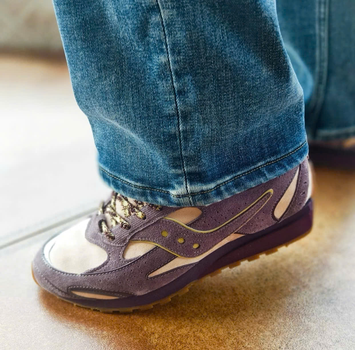 Alternative view of Giày Saucony Trainer 80 X 'Powder Purple' S79070-8