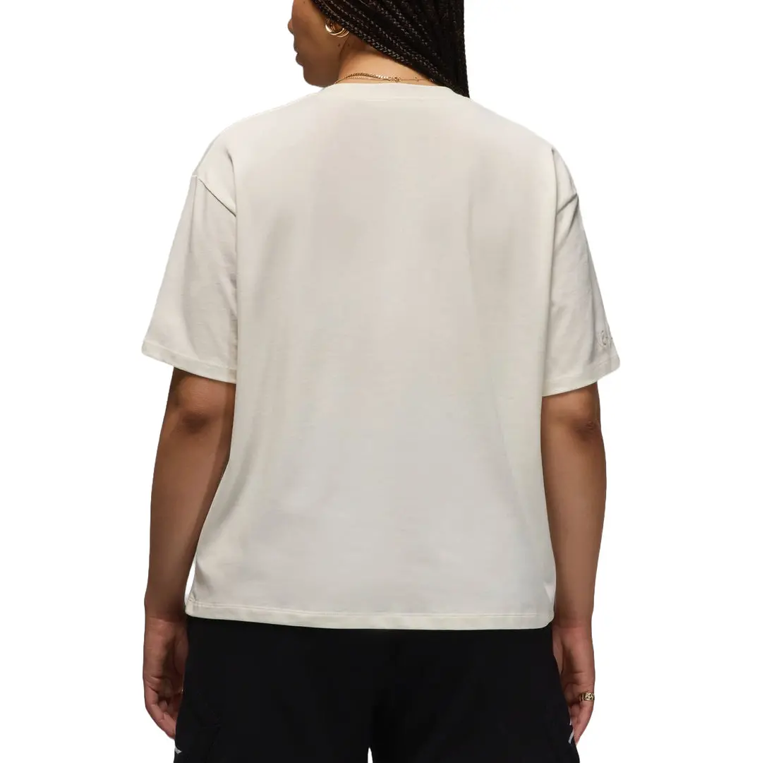 Alternative view of Áo Nike Air Jordan Nina Chanel T-Shirt 'Sail' FZ7525-133
