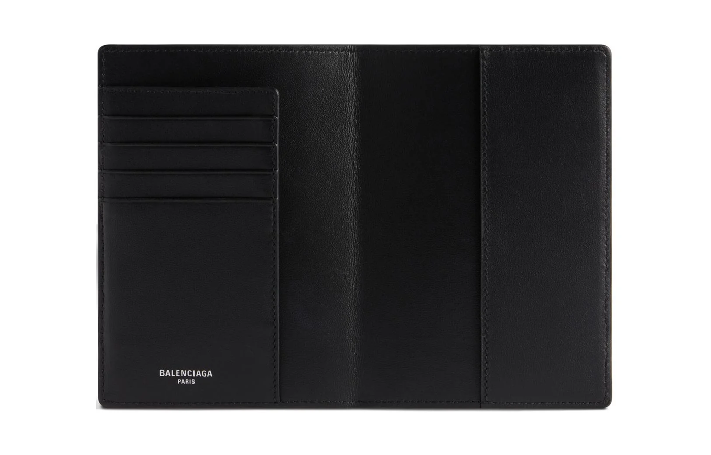 Alternative view of Ví Balenciaga Passport Holder 'Black' 7877422AA3R1000