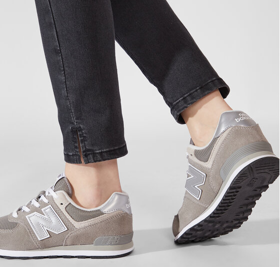 Alternative view of Giày New Balance 574 Core 'Grey White' GC574EVG
