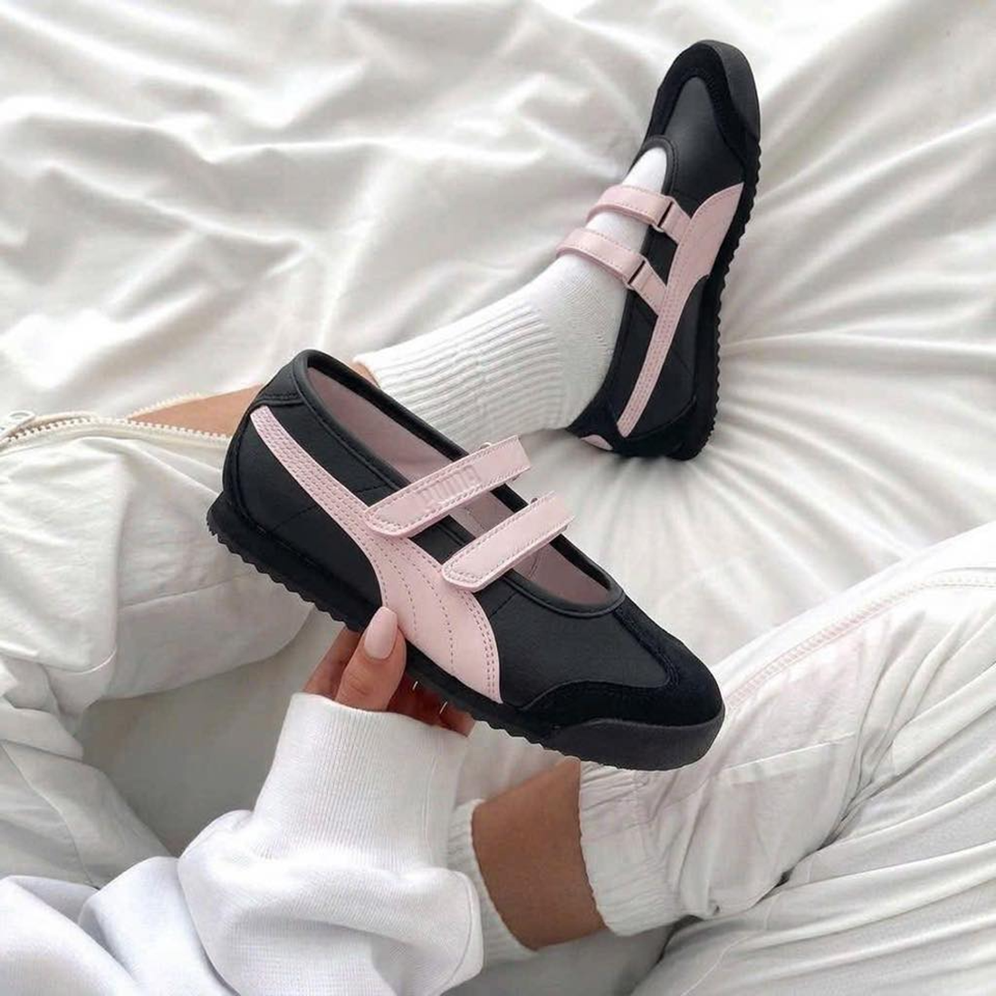 Alternative view of Giày Puma Turino II Ballet 'Pink Silver' 409079-02