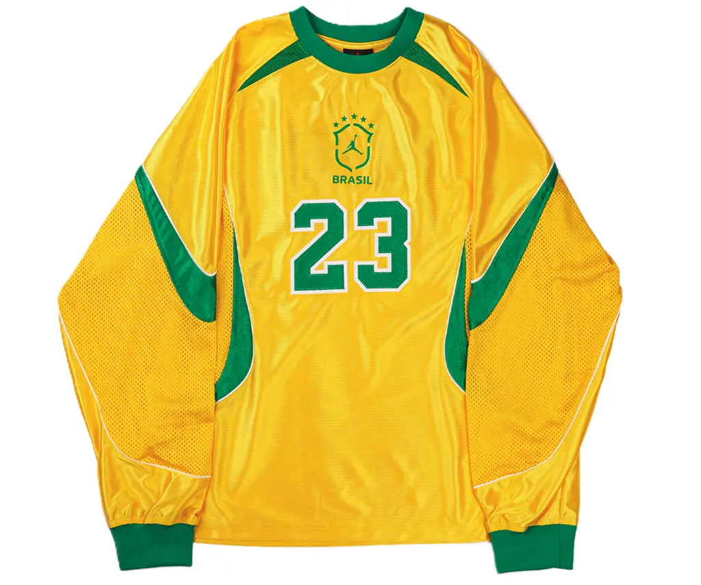 Áo Nike Jordan Brazil Goalie Top 'Lucky Green' IF3900-741