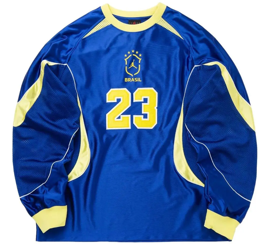 Áo Nike Jordan Brazil Goalie Top 'Yellow Pulse' IF3900-417