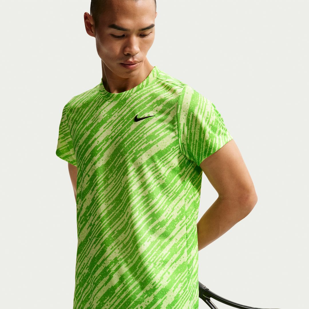 Alternative view of Áo Nike NikeCourt Victory Dri-FIT Tennis 'Green' IB1531-307