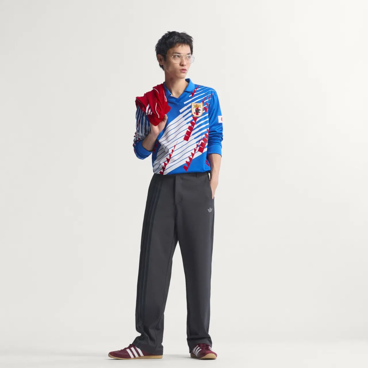 Áo Adidas Japan Home Long Sleeve Jersey 1993 KT0827 - Ảnh 4