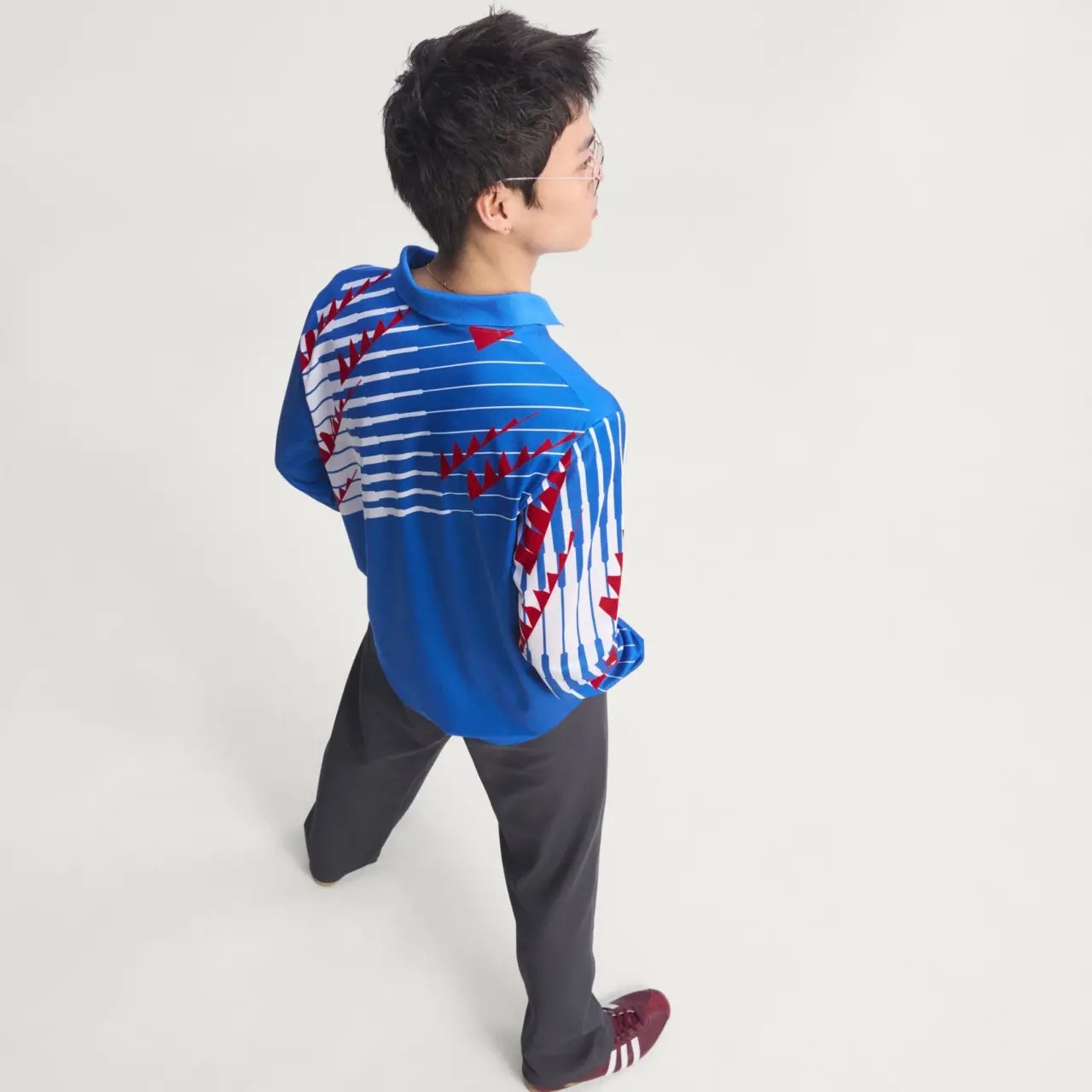 Áo Adidas Japan Home Long Sleeve Jersey 1993 KT0827 - Ảnh 5