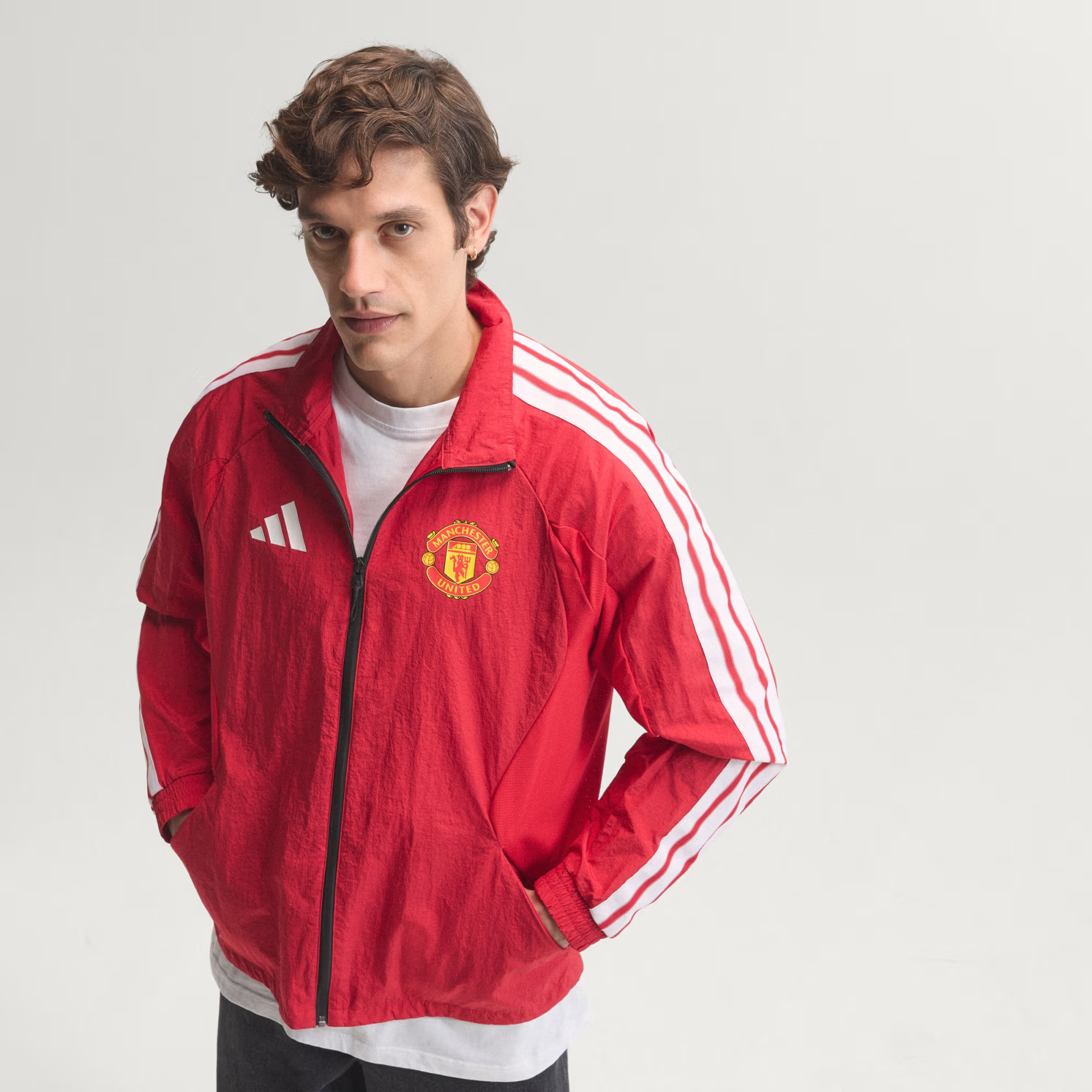 Alternative view of Áo Adidas Manchester United Home Anthem Jacket KV6731