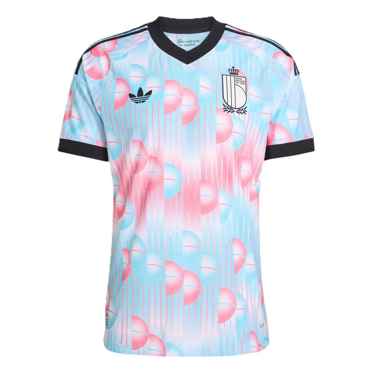 Áo Adidas Belgium 26 Away Authentic Jersey 'Froblu' JM8382