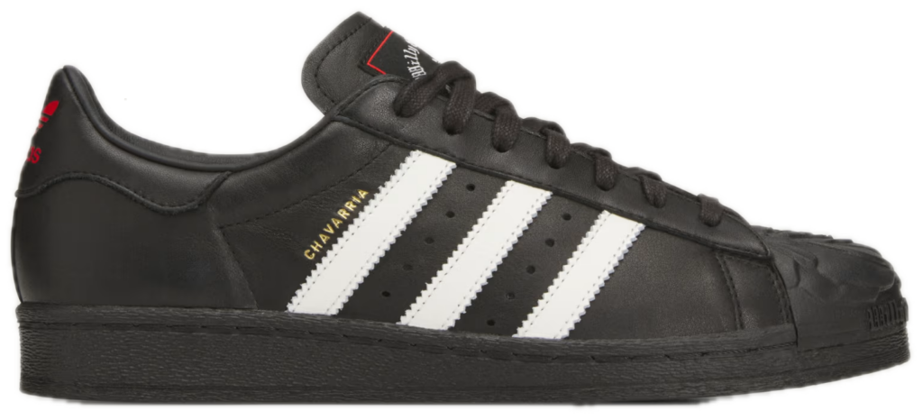 Giày Adidas Superstar 'Rose Black White Red' KI5156