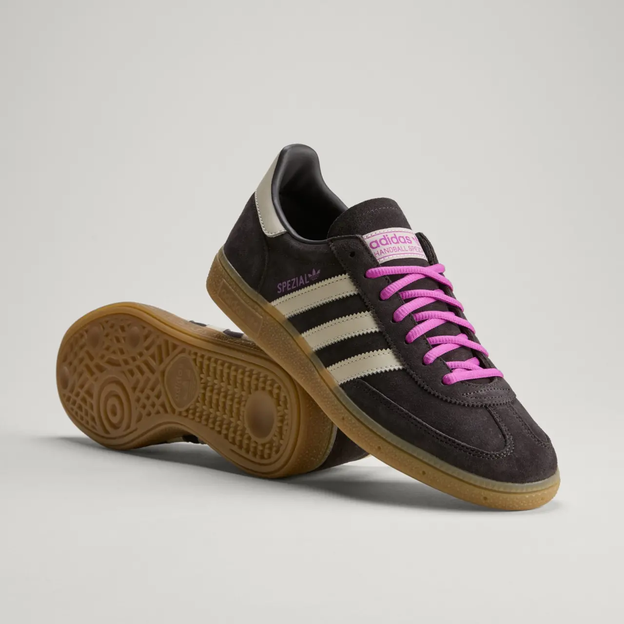 Alternative view of Giày Adidas Handball Spezial 'Purple Burst' HQ9439