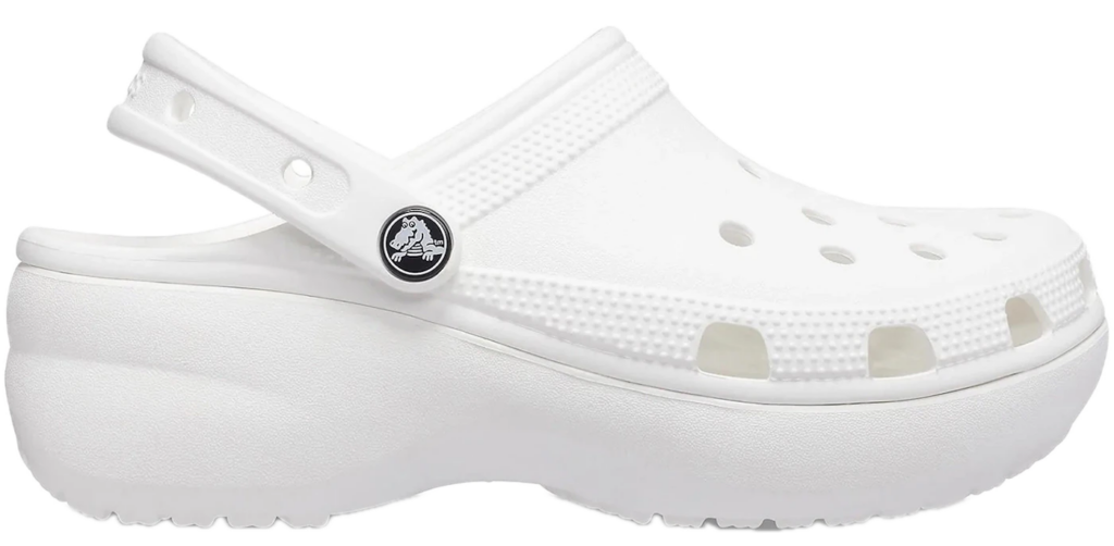 Dép Crocs Classic Platform Clog 'White' 206750-100