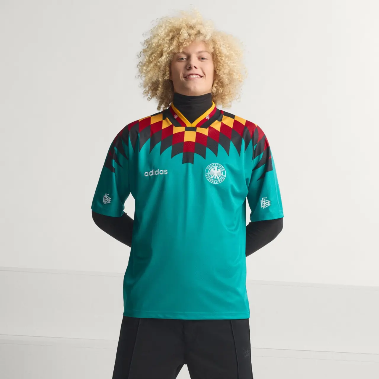Alternative view of Áo Adidas Germany Away Jersey 1994 JZ6941