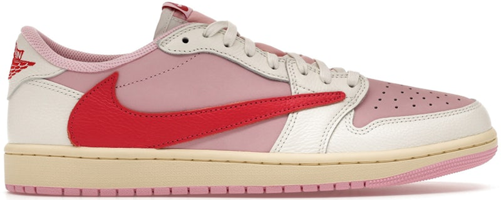 Giày Nike Air Jordan 1 Retro Low OG SP Travis Scott 'Tropical Pink' IQ7604-101