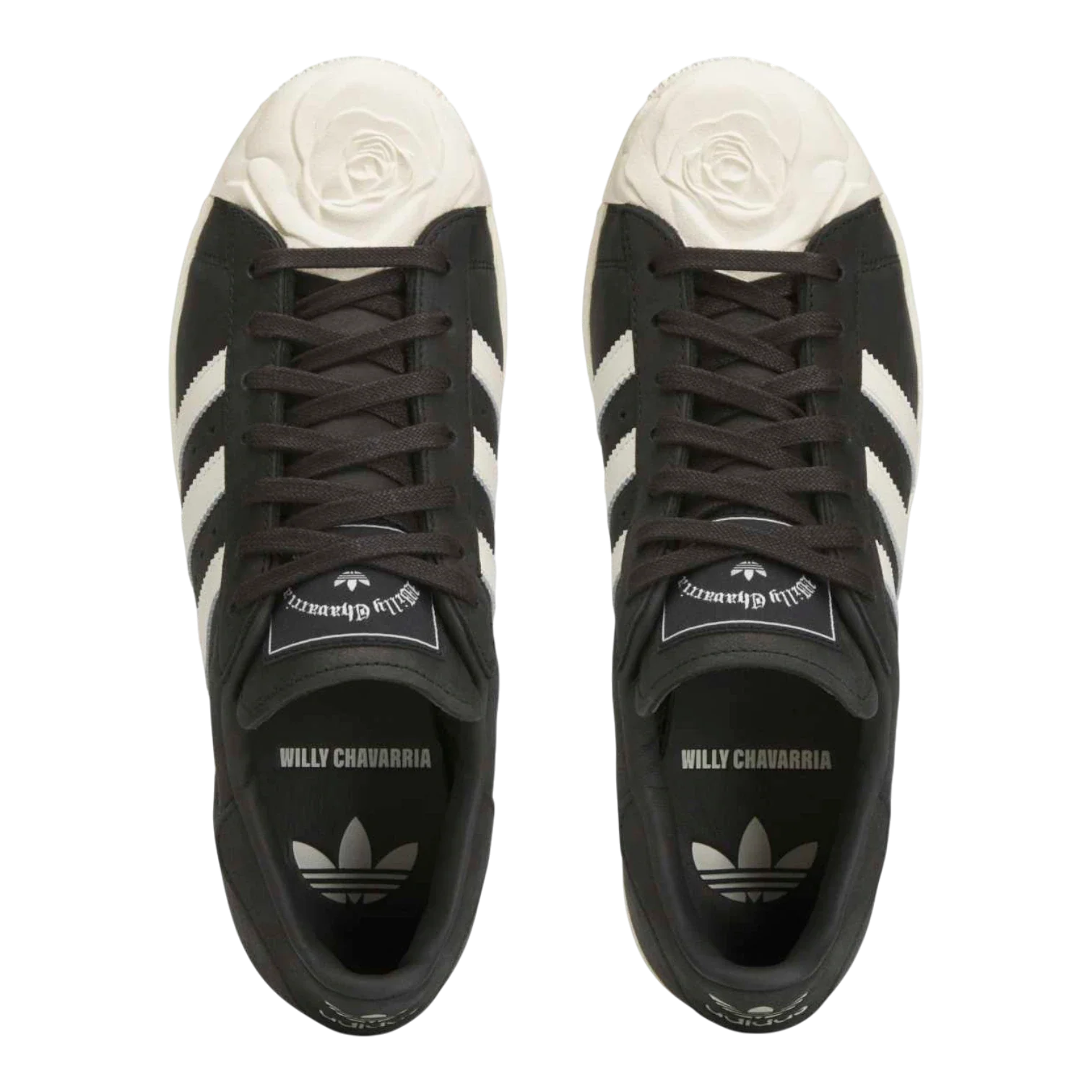 Alternative view of Giày Adidas Superstar 'Rose Black Cream White' KJ2029