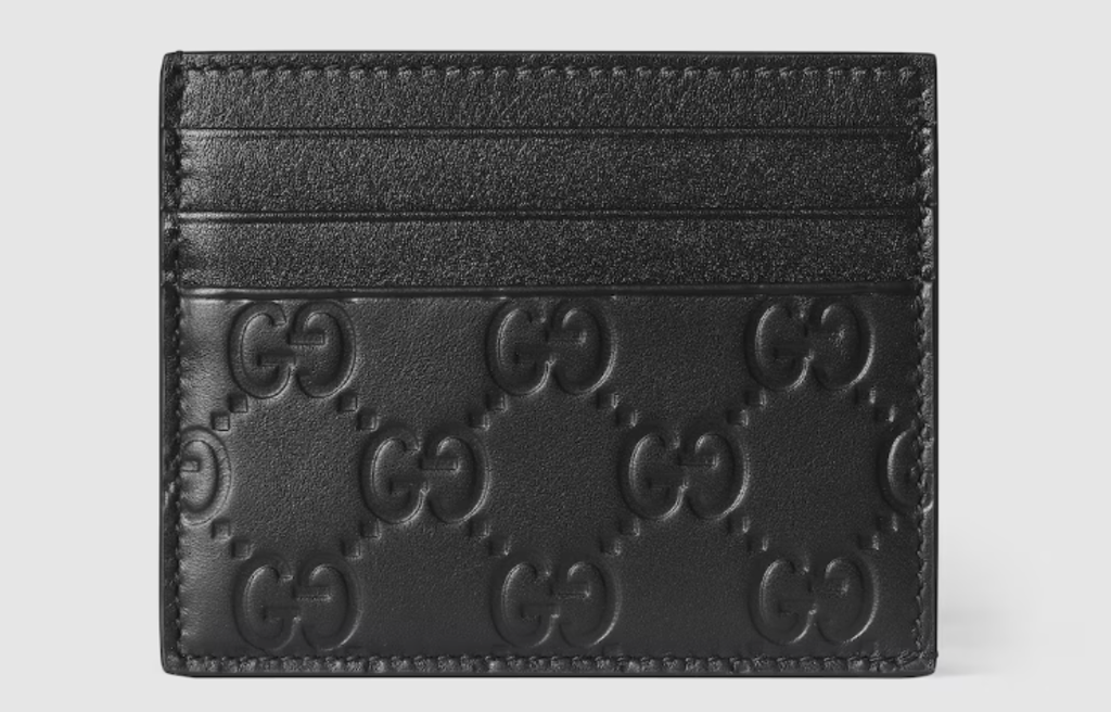 Ví Gucci GG Emblem Card Holder 'Black' 850187-AAFDV-1000