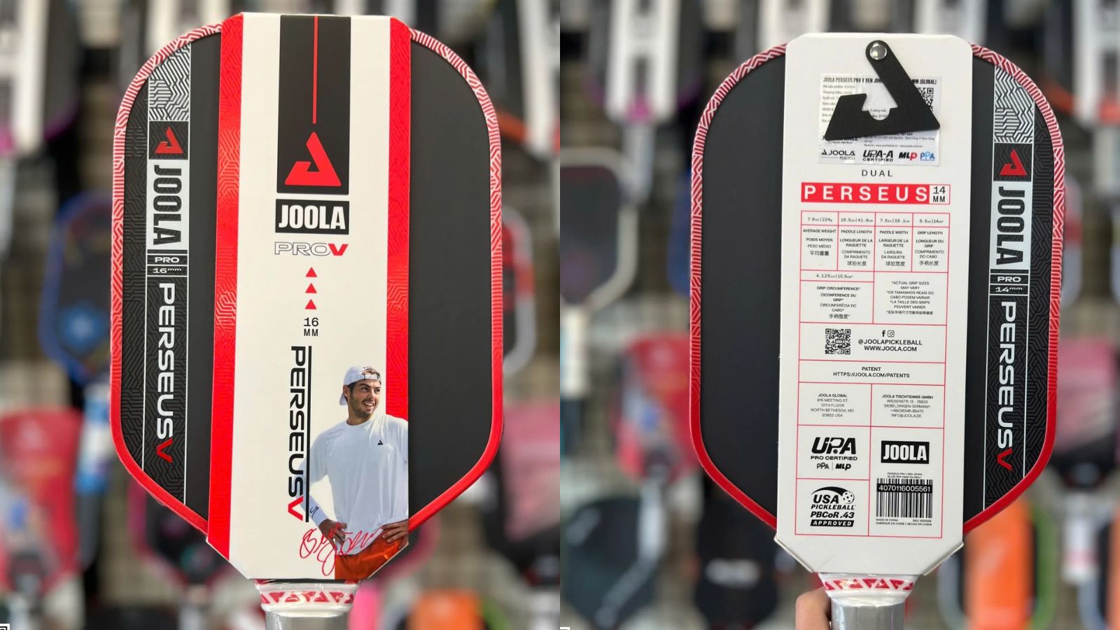 Hinh anh 1: JOOLA Perseus Pro V - Cay vot cao cap chu ky Ben Johns