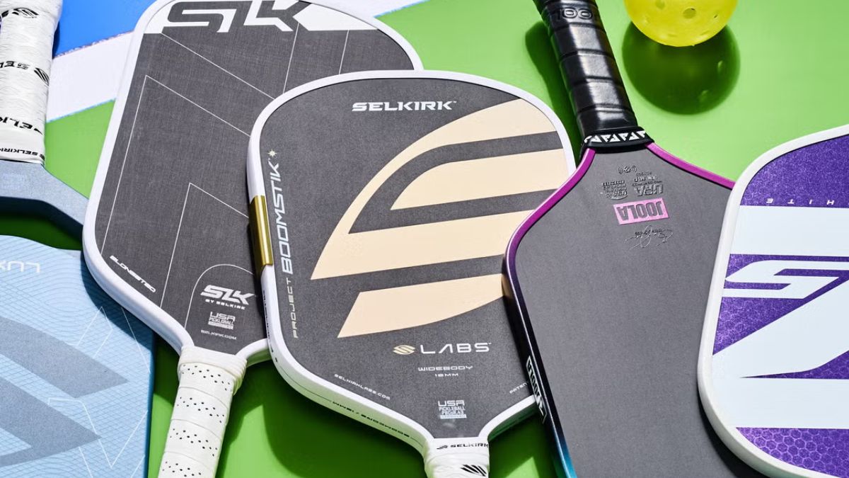 Hinh anh cac mau vot pickleball hang dau nam 2026 voi cong nghe tien tien