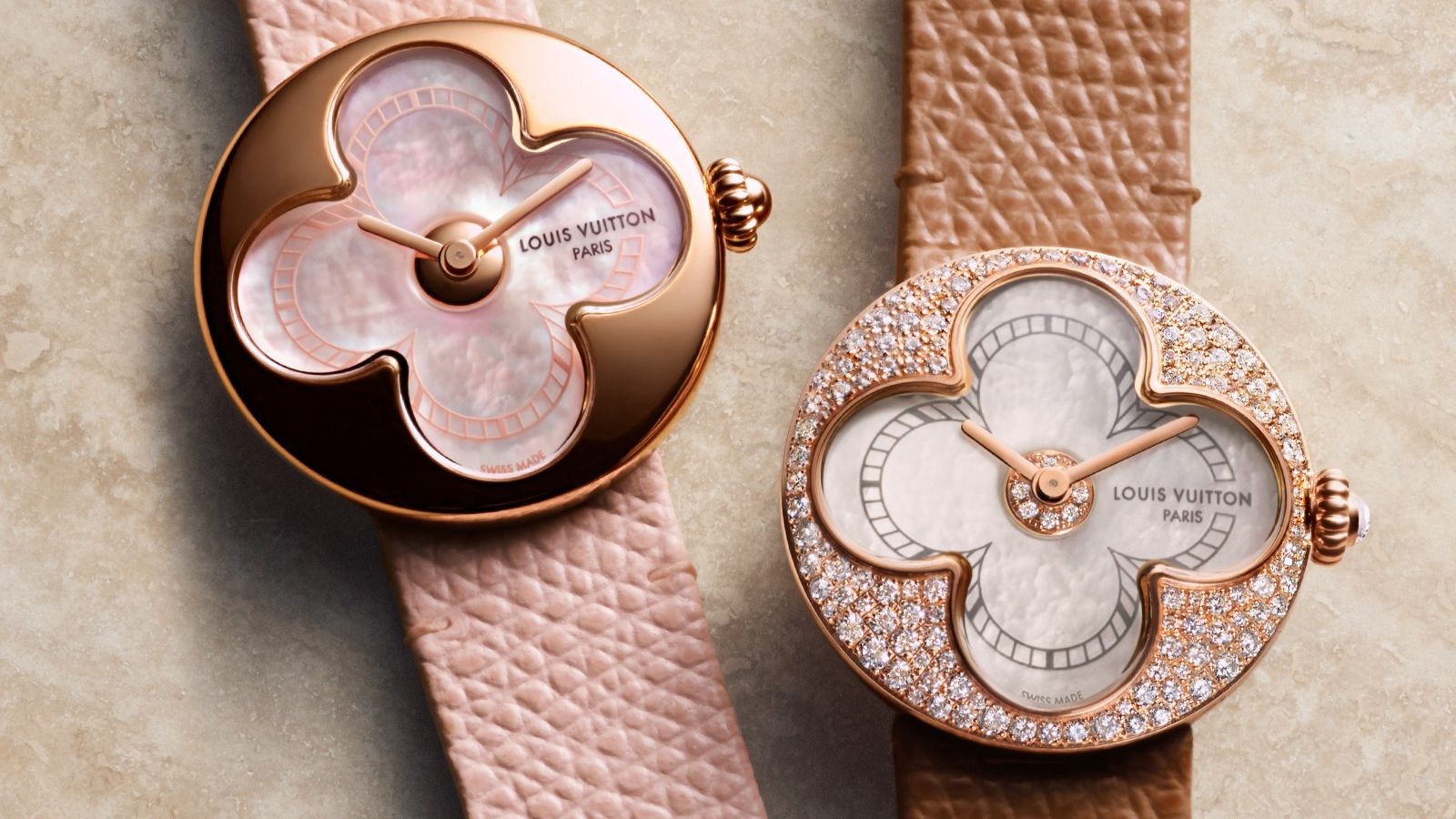 Hinh anh 5: Dong ho Louis Vuitton Color Blossom voi thiet ke Monogram Flower