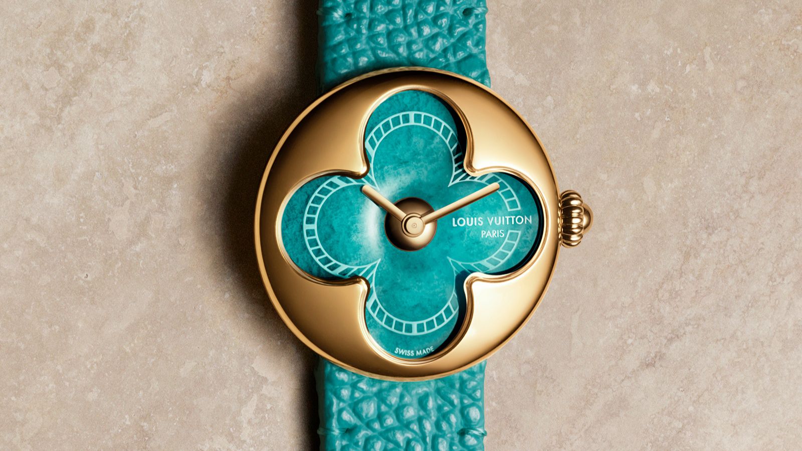 Hinh anh 7: Dong ho Louis Vuitton Color Blossom voi thiet ke Monogram Flower