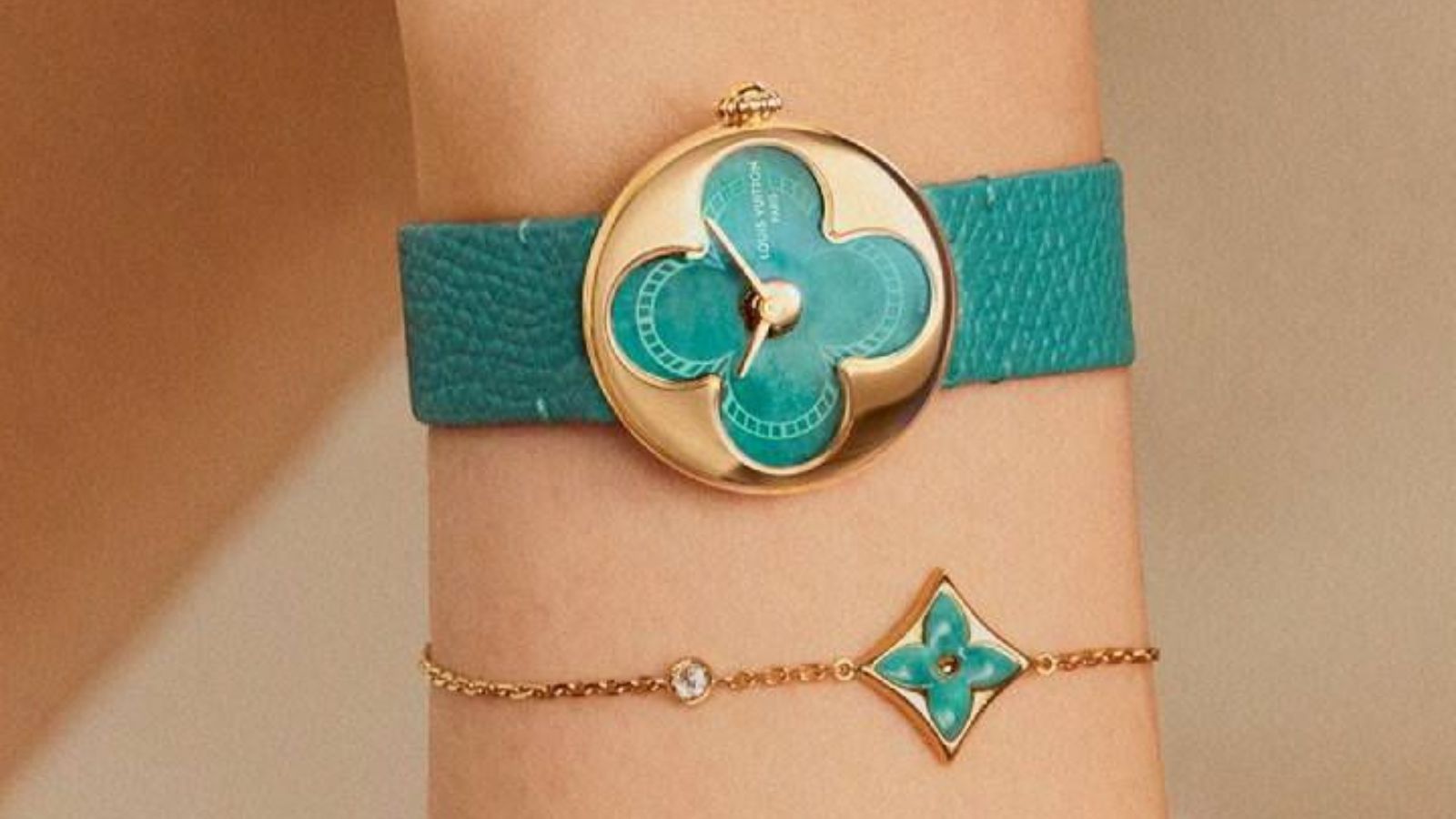 Hinh anh 8: Dong ho Louis Vuitton Color Blossom voi thiet ke Monogram Flower