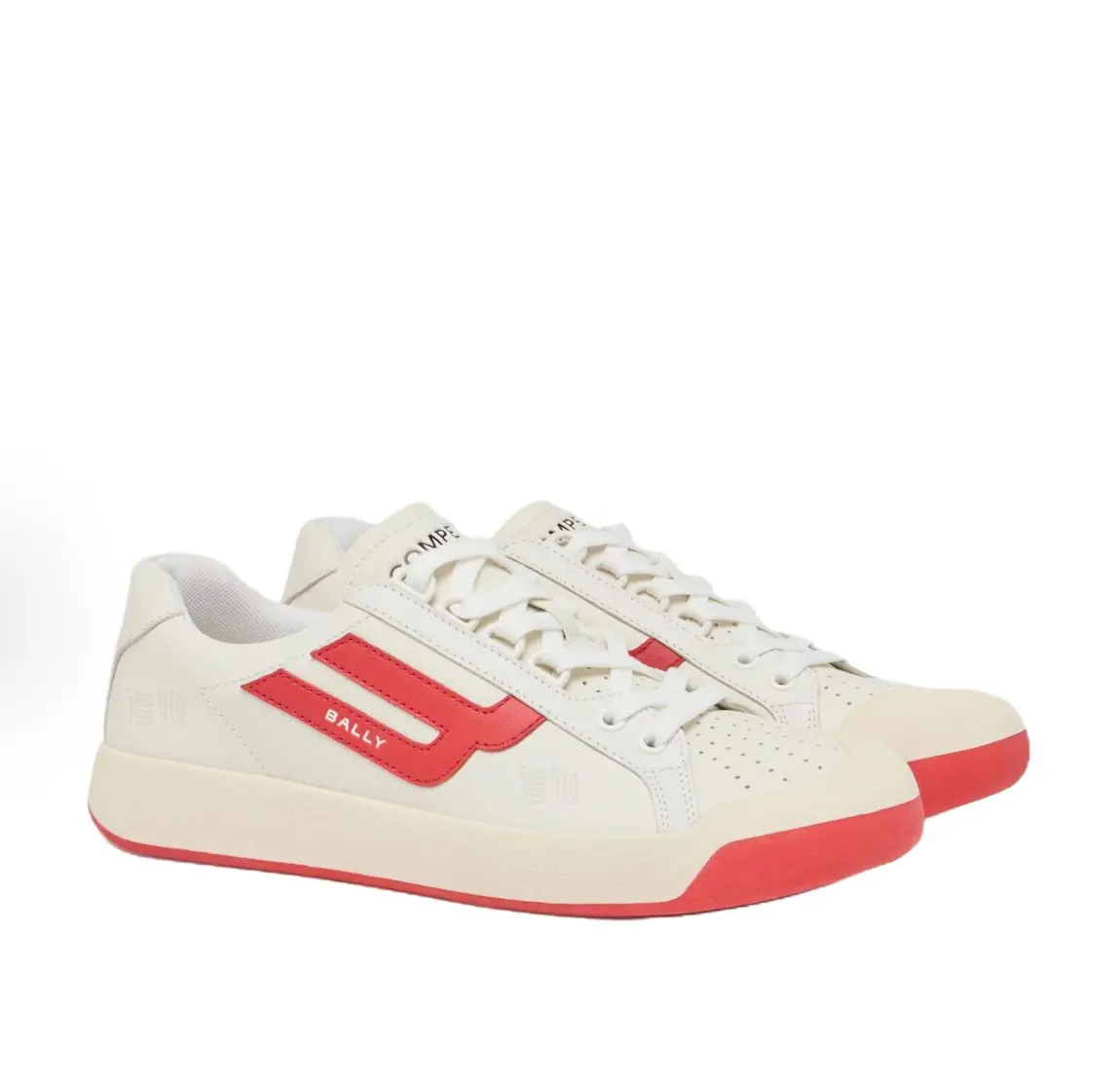 Alternative view of Giày Bally Leather Sneaker 'White' 6313747