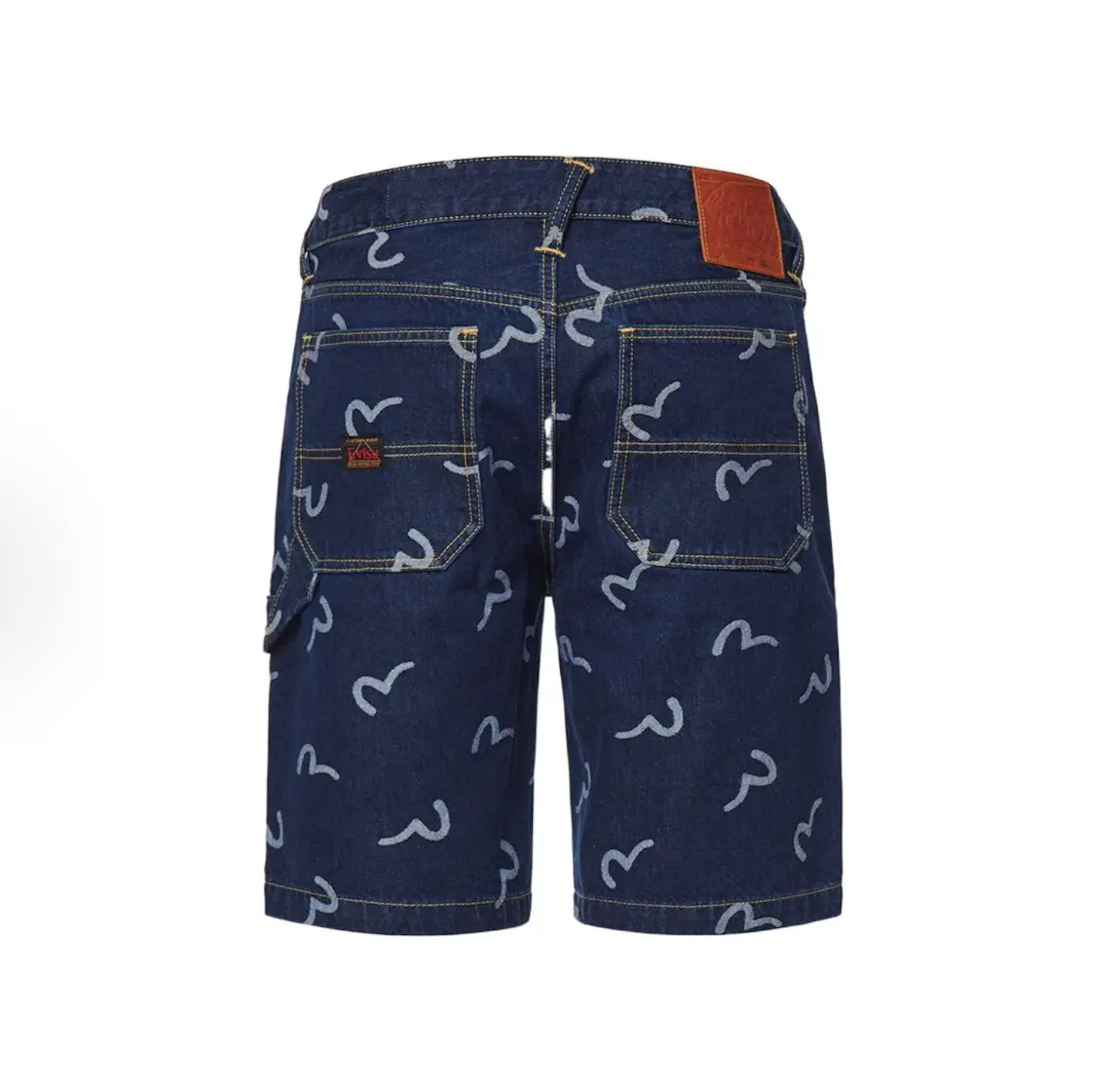 Alternative view of Quần Evisu Seagull Print 'Blue' 2ESHTM2DS212XXCT