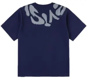 Áo Evisu Brushstroke Logo 'Navy' 2ESHTM6TS7039RXCT