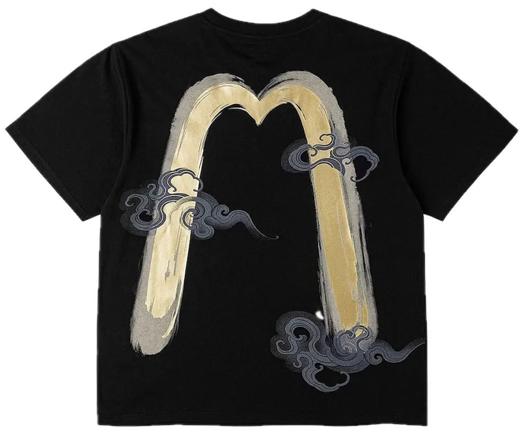 Áo Evisu Cloud Golden Daicock ‘Black’ 2ESHTM6TS1101XXCT