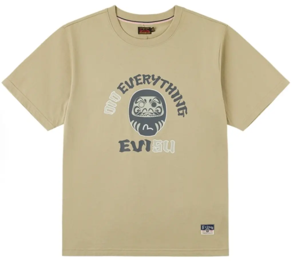 Áo Evisu T-shirt ‘Beige’ 2ESHTM6TS1110XXCT