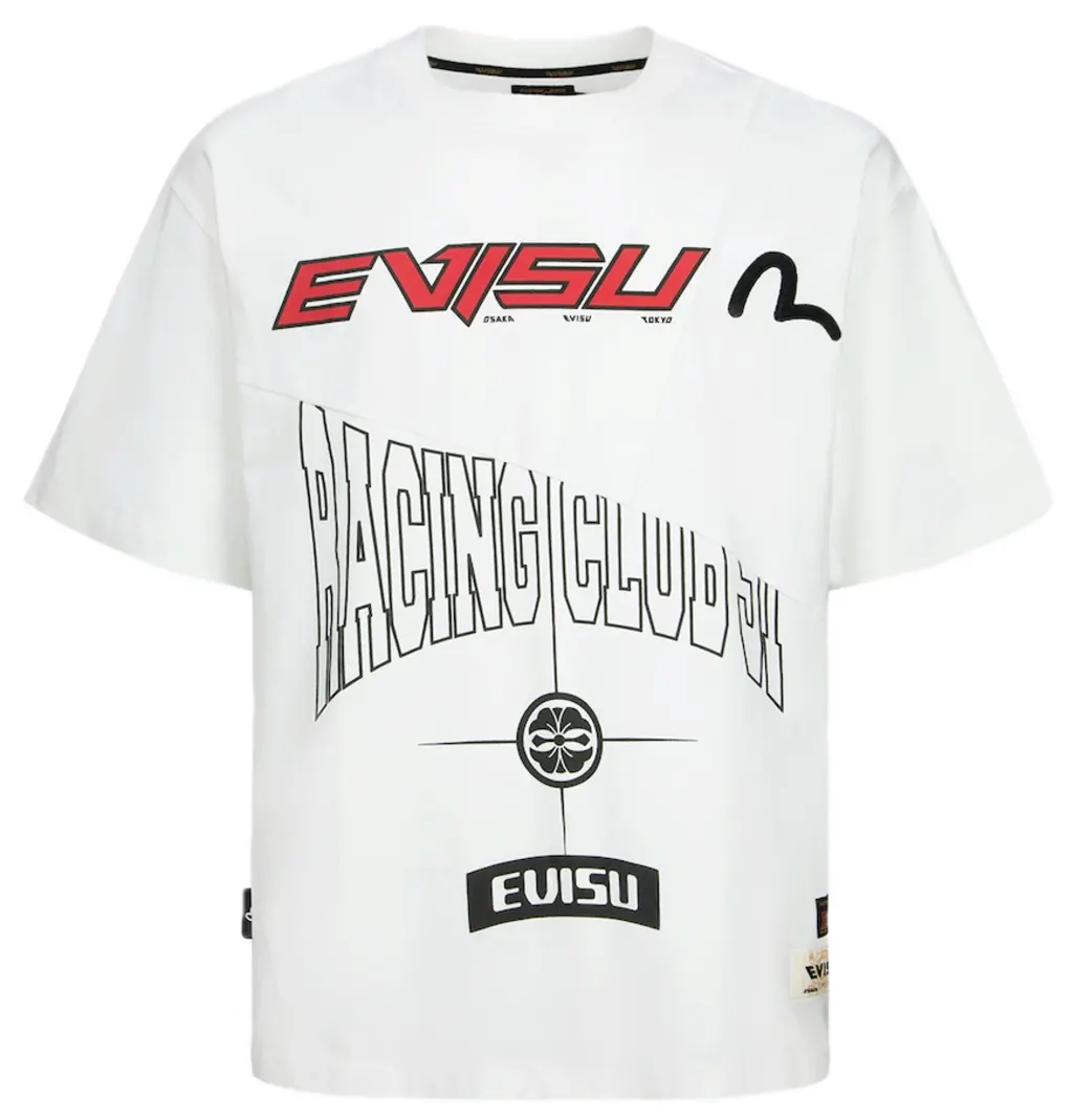 Áo Evisu T-shirt 'White' 2ESHTM3TS602LFCT