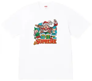 Áo Supreme Naughty Tee 'White' SUP-FW25-276