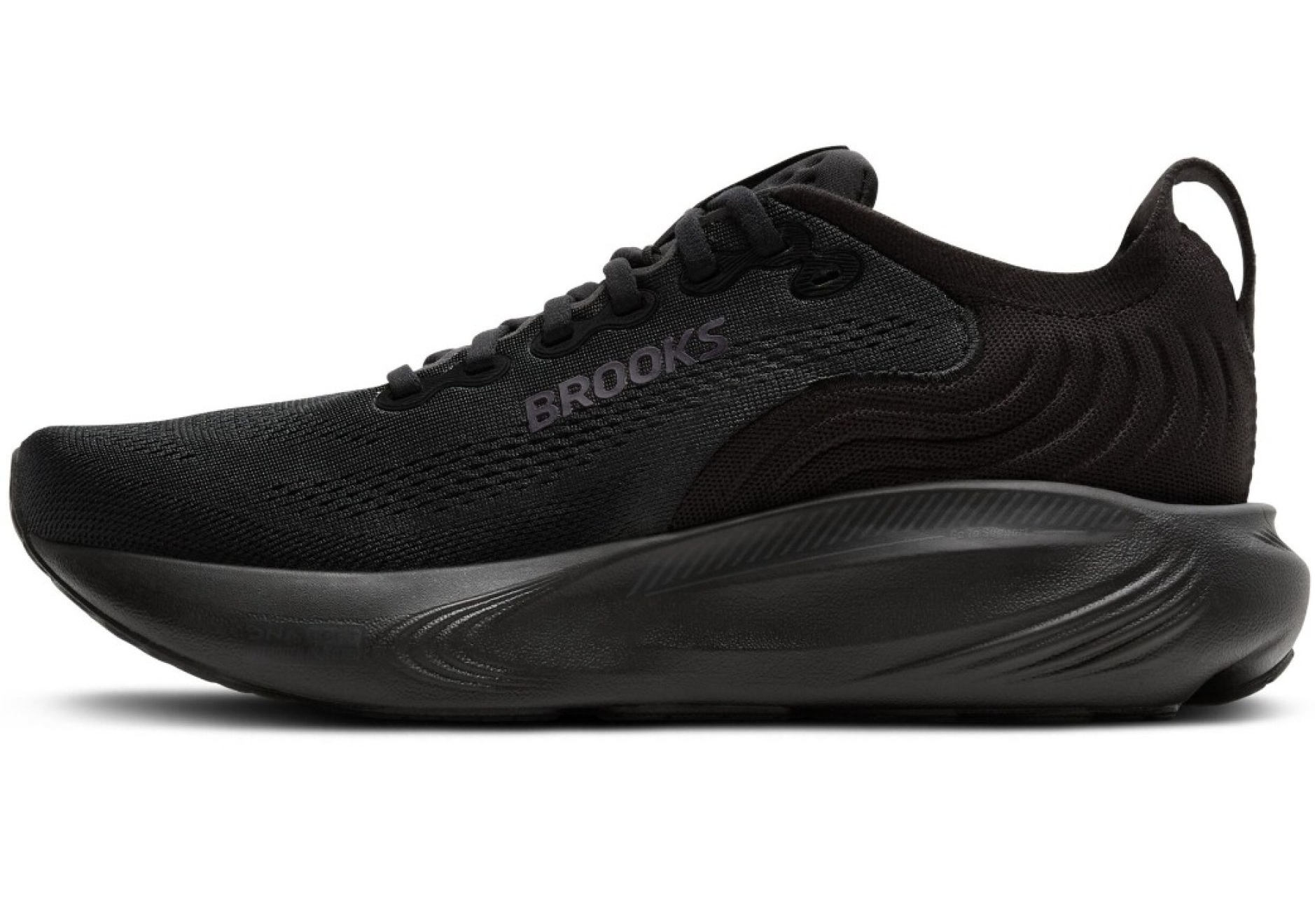 Alternative view of Giày Brooks Adrenaline GTS 25 'Black Ebony' 110454-1D-020