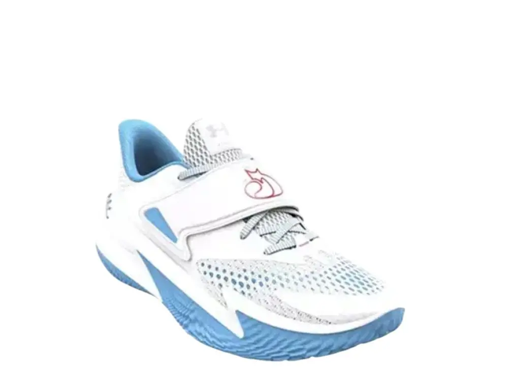 Alternative view of Giày Under Armour Curry Fox 2 'Blue Flame' 6001647-100