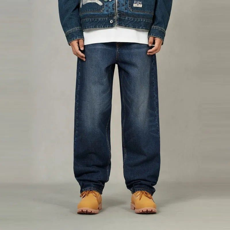 Alternative view of Quần Evisu Denim Jeans ‘Indigo’ 2EAHTM5JE105638DN