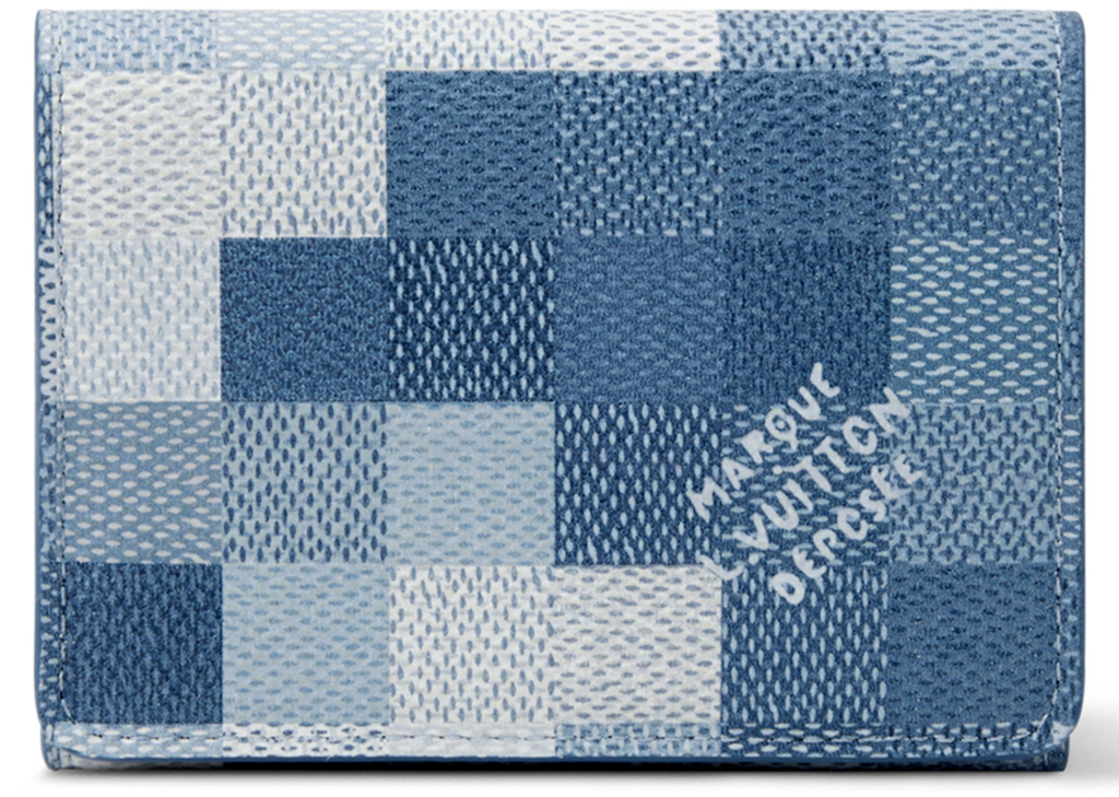 Ví Louis Vuitton Enveloppe Carte de Visite ‘Blue’ M2A103