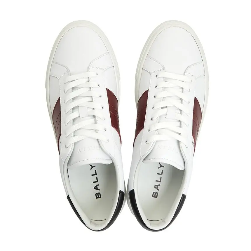 Alternative view of Giày Bally Leather Sneaker 'White' 6313271