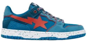Giày Bape SK8 STA #7 M2 'Blue' 0ZXSHM191326M