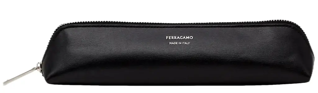 Hộp Bút Salvatore Ferragamo Logo ‘Black’ 661350-770112