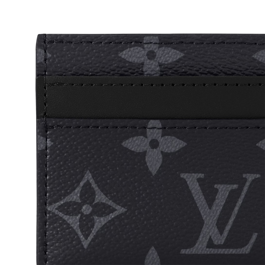 Alternative view of Ví Louis Vuitton Monogram Eclipse Card Holder 'Black' M62170