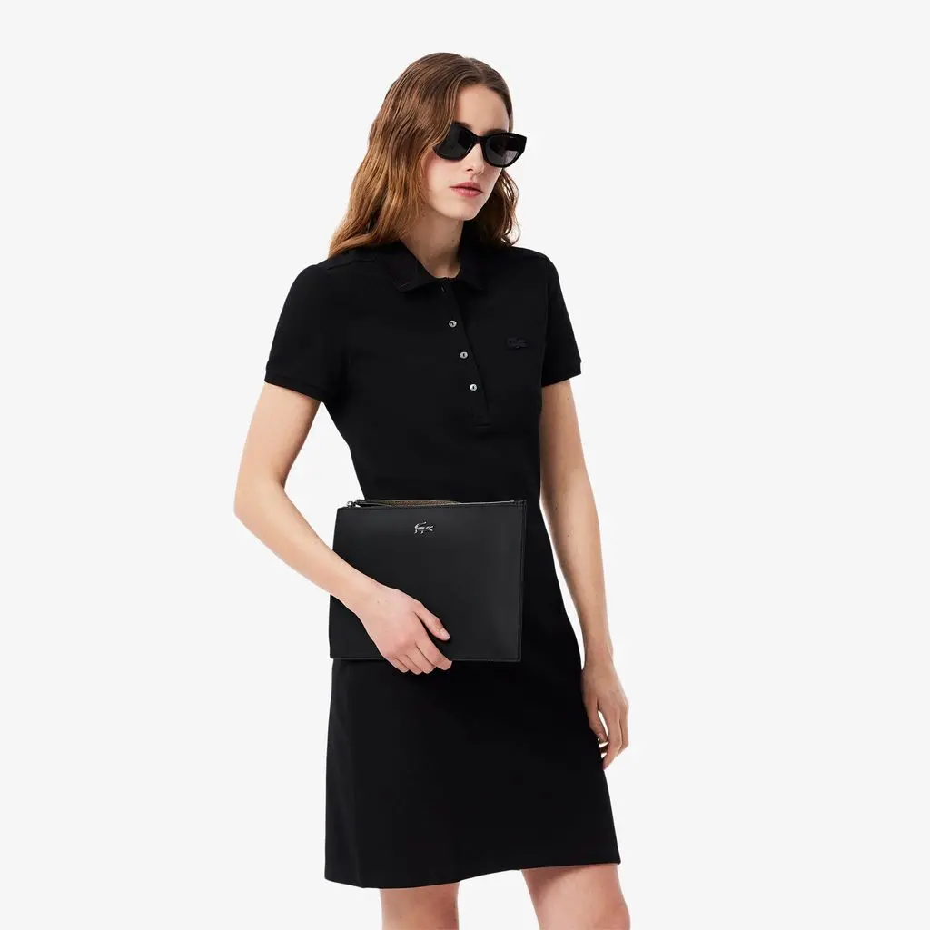 Alternative view of Túi Lacoste Anna Canvas Clutch ‘Black’ NF2791AA-A91